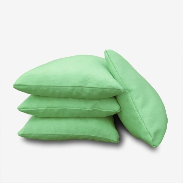 Set of 4 GREEN cornhole bags
