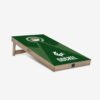 Cornhole board green pyramid