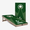 Cornhole boards green pyramid